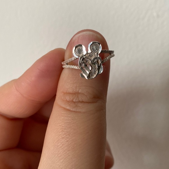 Silver Mickey Mouse Ring (925) - Picture 1 of 4